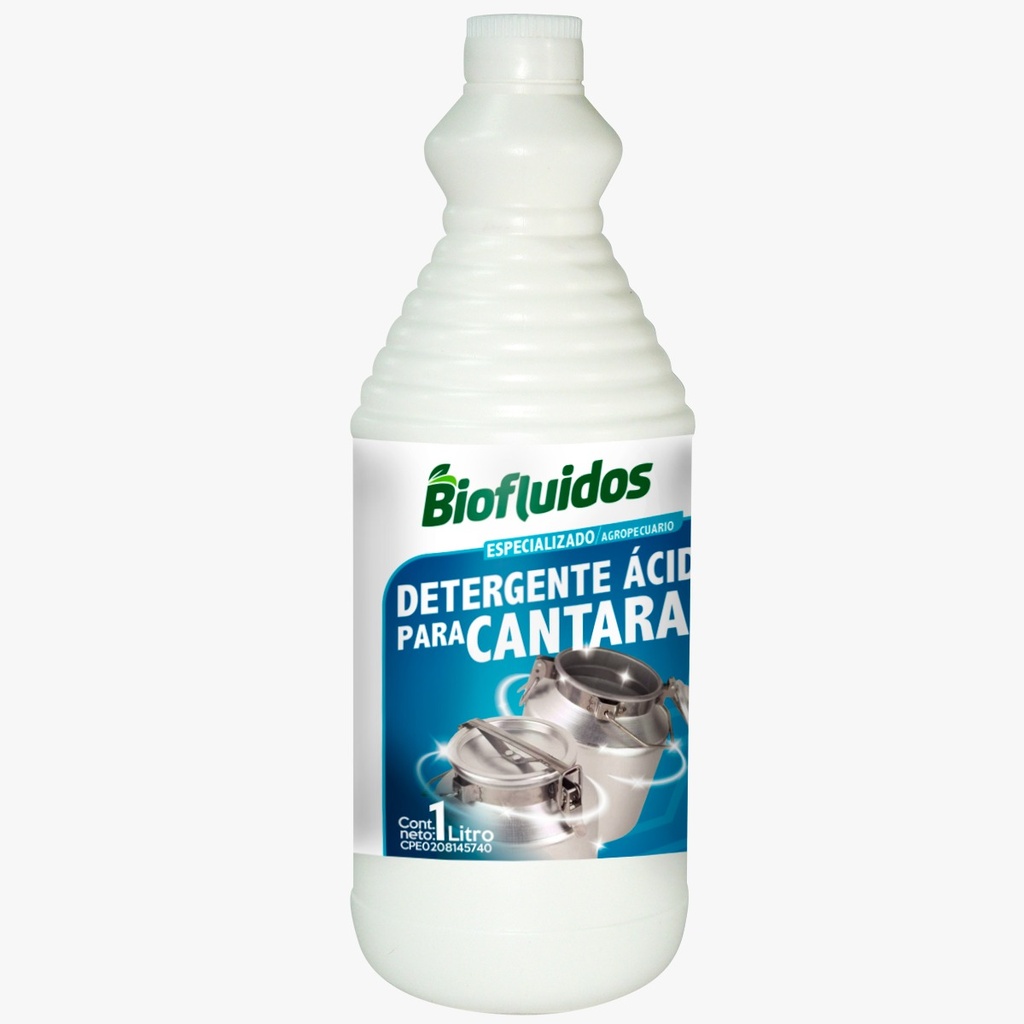 Detergente ácido para cantara