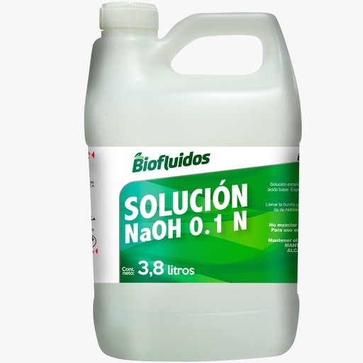 Solución NaOH 0,1 N