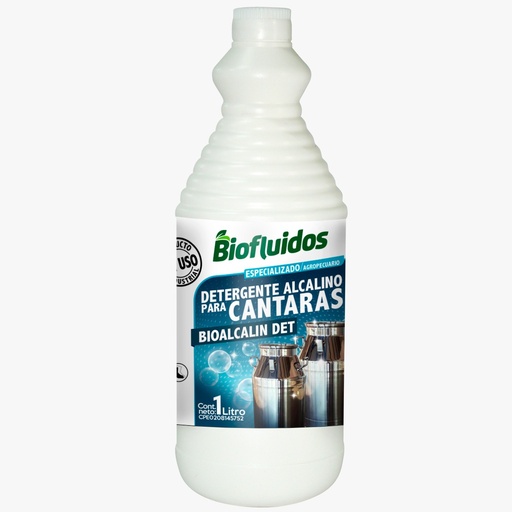 Detergente alcalino para cantaras